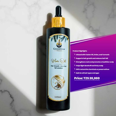 GreenGlow Natural Hair Growth Oil