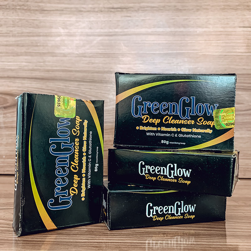GreenGlow Deep Cleaning Soap