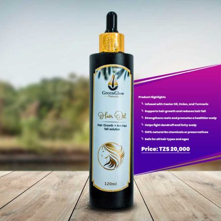 GreenGlow Natural Hair Growth Oil